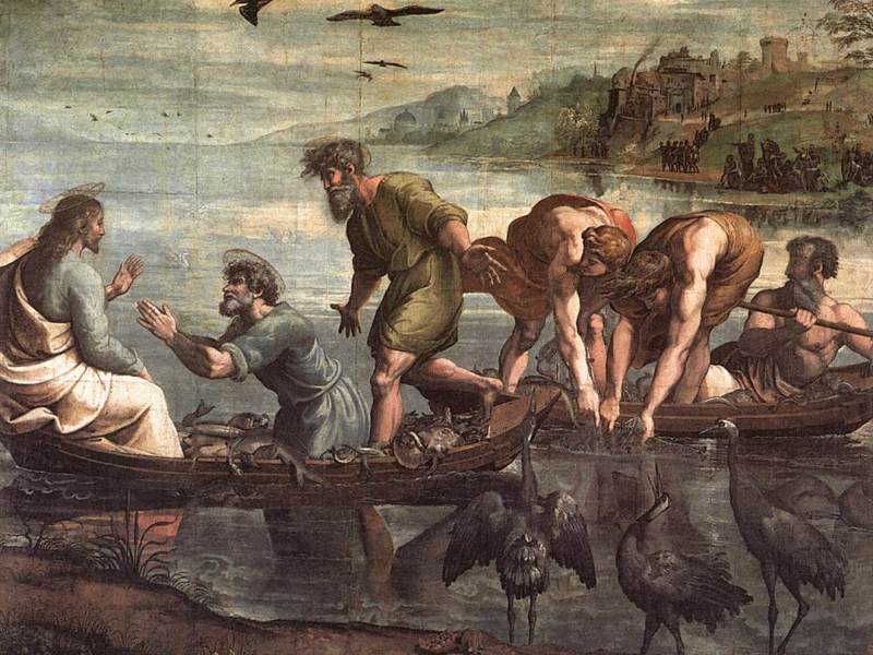 Raphael’s Miraculous Draught of Fishes